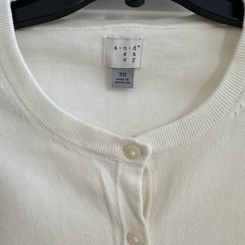 Like-new Ivory Cardigan from A New Day - Size XS